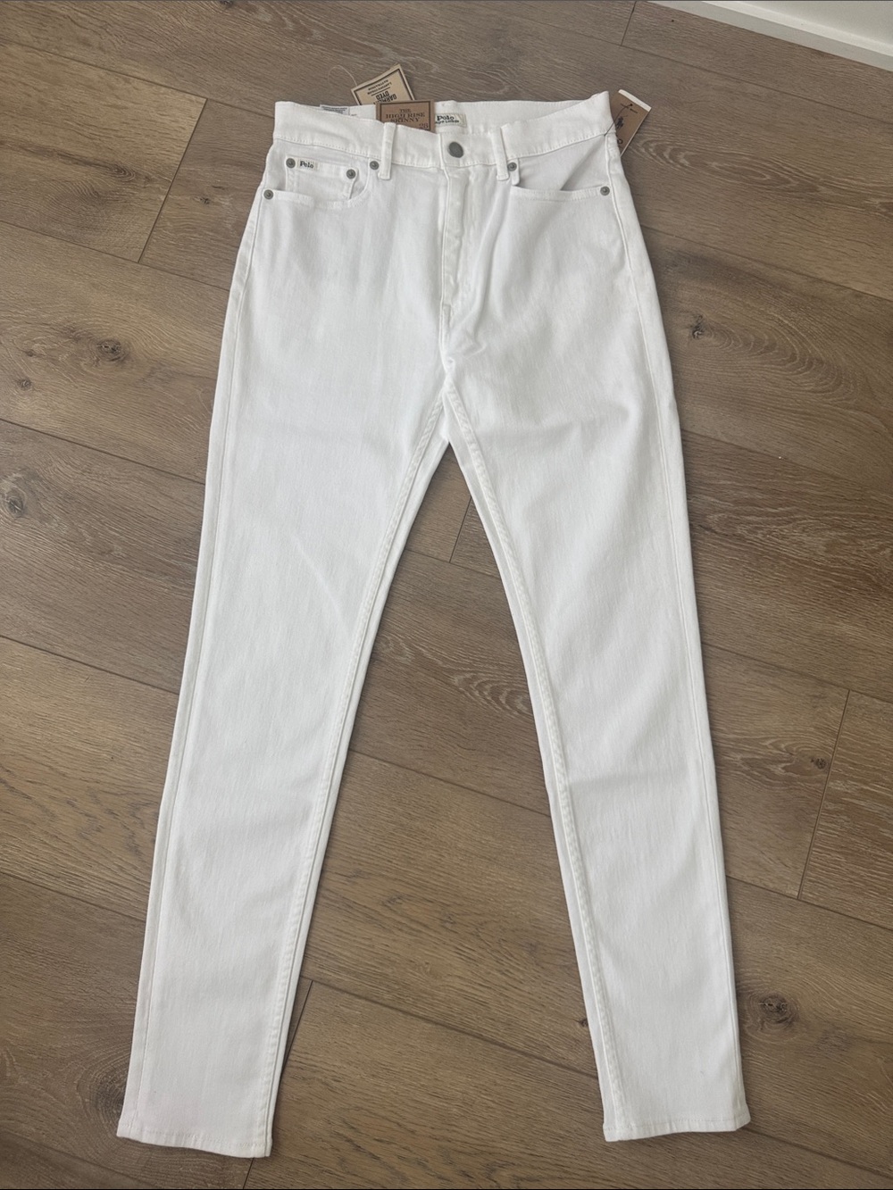 Polo by Ralph Lauren Men’s White Skinny Jeans